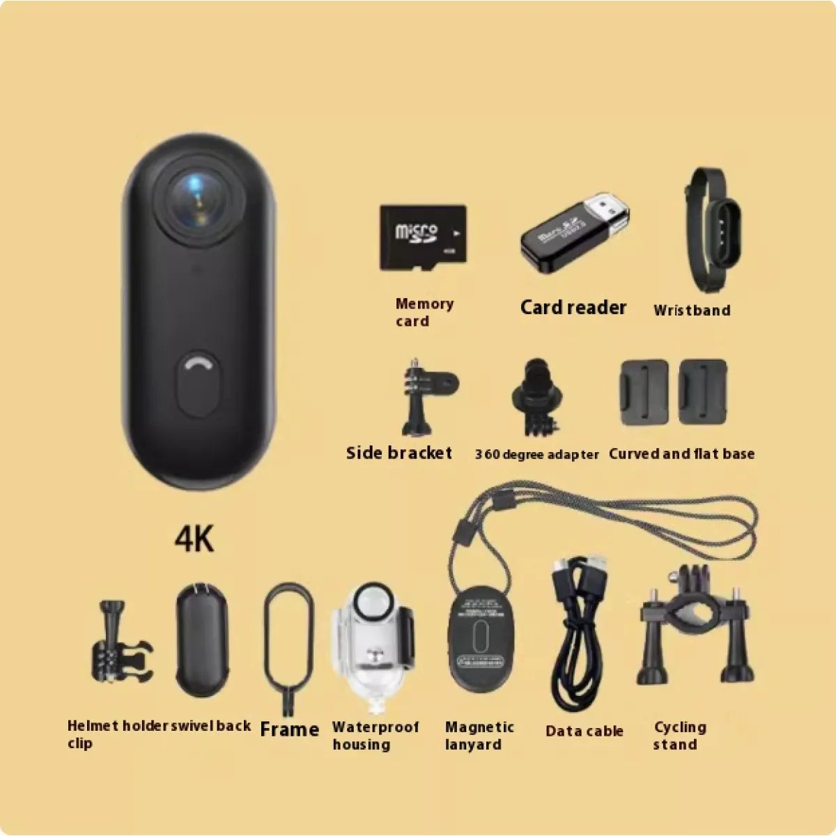 Mini 4K Action Sports Camera