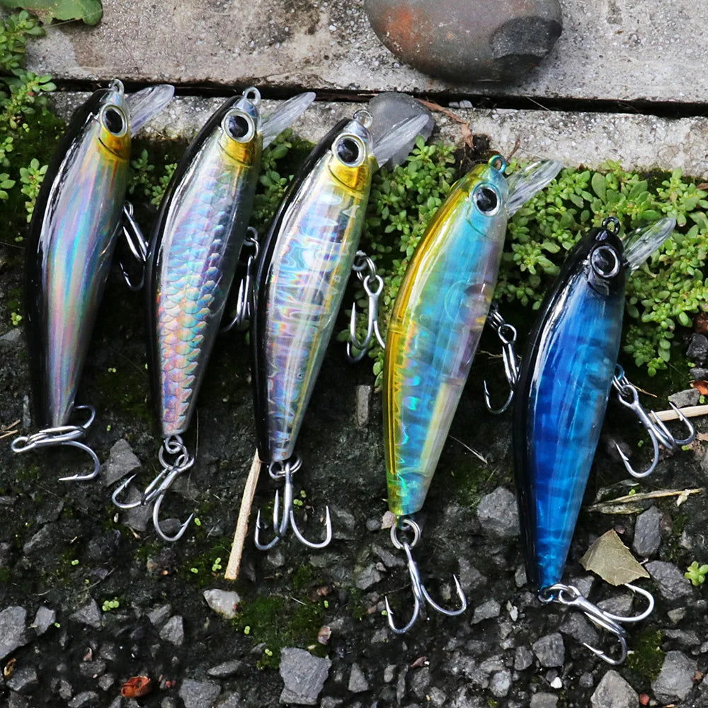 GOBAIT Sinking Minnow Fishing Lure – 7 cm, 11 g